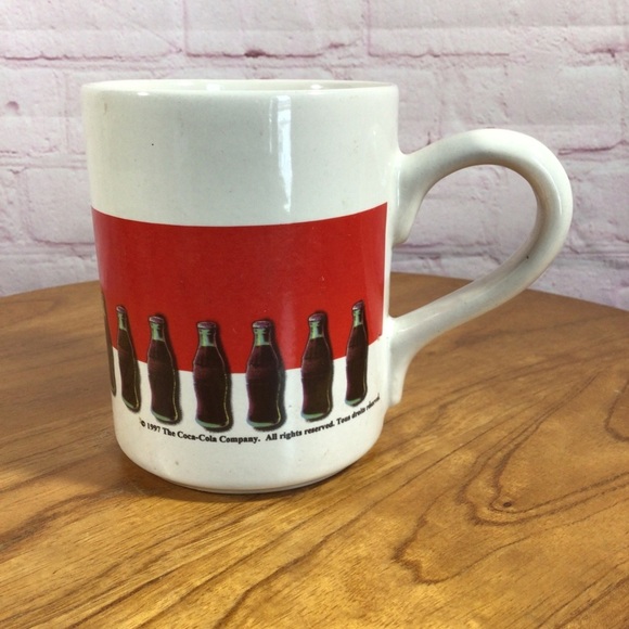 Vintage Gibson Coca-Cola Bottles Ceramic Mug - 1997 - Picture 3 of 6
